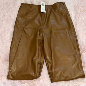 Abercrombie Women’s Faux Leather Leggings